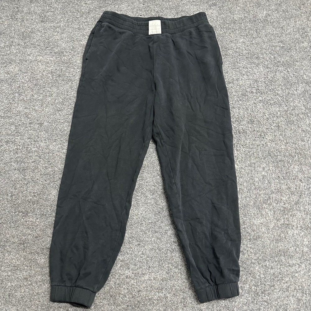 Hollister Sweatpants Womens Size L Black Ultra High-Rise Jogger Fleece Athletic